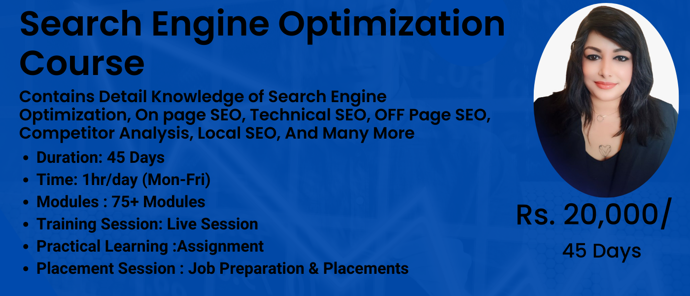 Search engine Marketing detailed course