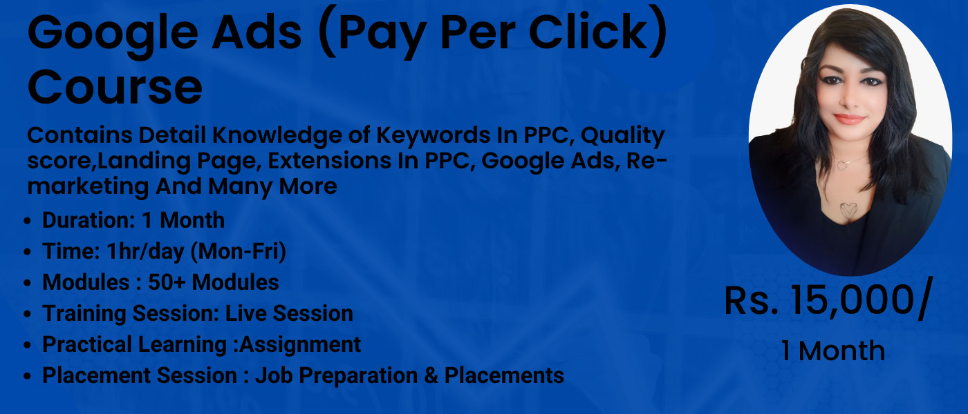 Google ads detailed course